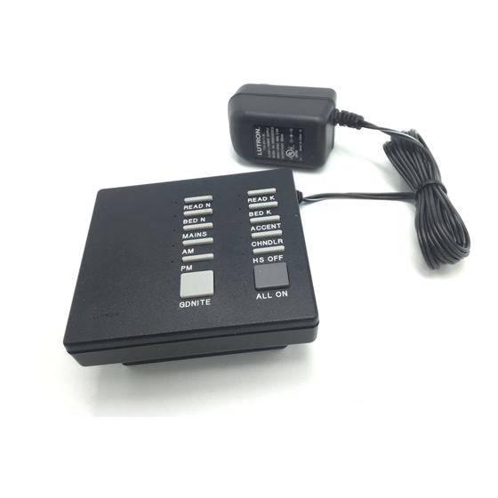 Lutron Electronics HRT-5KP-C Installation Instructions