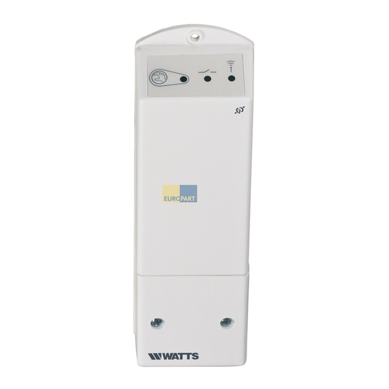 Watts BT-WR02 RF User Manual