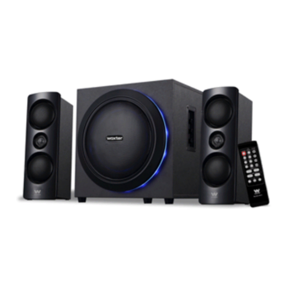 WOXTER Big Bass 500 R User Manual