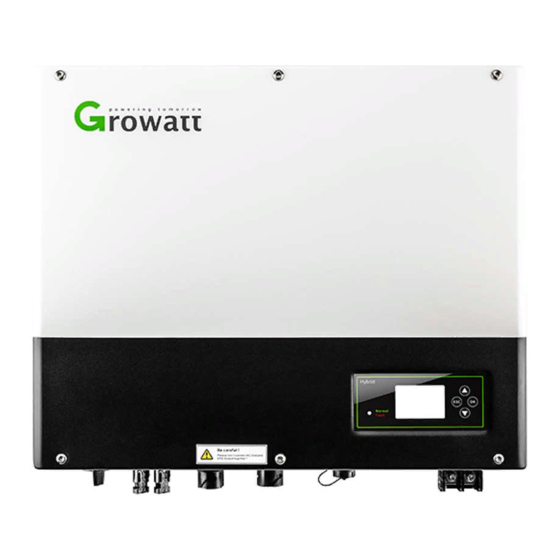 User Manuals: Growatt SPH TL BL-UP Series Inverter