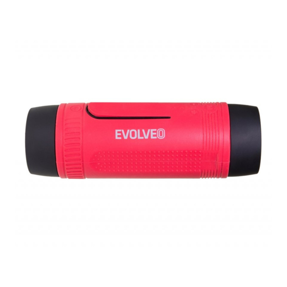 User Manuals: Evolveo Armor XL Bluetooth Speaker