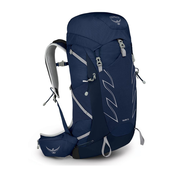 Osprey TALON Series Owner's Manual