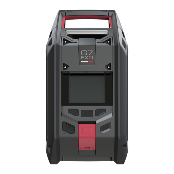 BlacklineSafety G7 EXO Technical  User's Manual