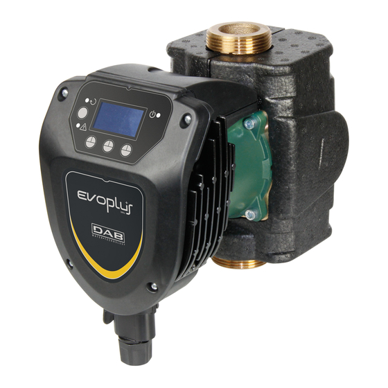 DAB evoplus SMALL Instruction For Installation And Maintenance