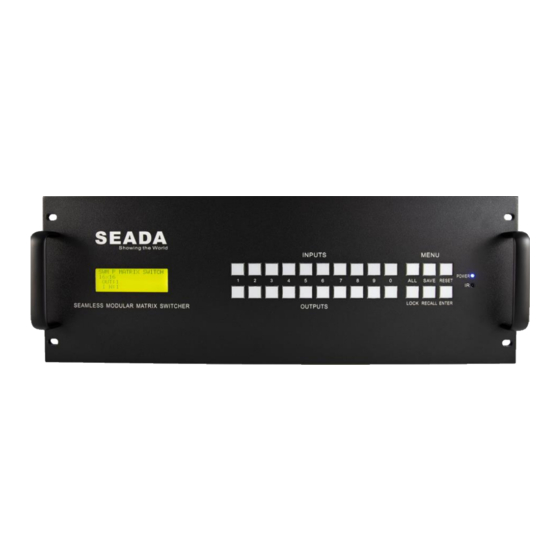 Seada SWMP Quick Start Manual