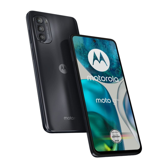 Motorola moto g52 User Manual