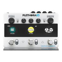 Tc Electronic PLETHORA X3 Quick Start Manual