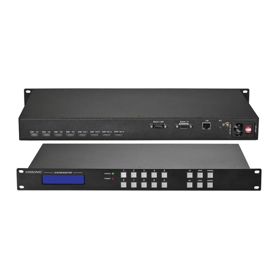 vissonic VIS-PHD Series Manuals