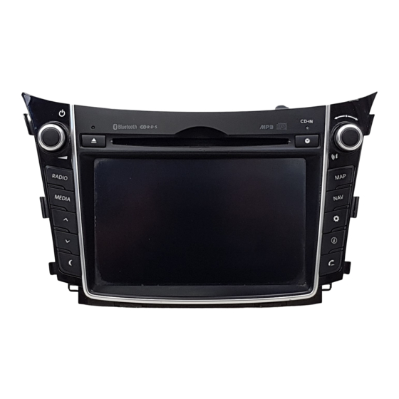 Hyundai LAN1050EHGD Car Navigation System Manuals
