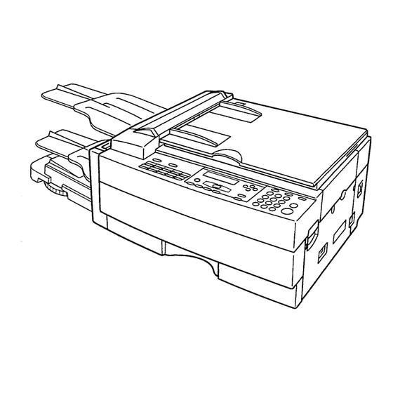 Savin 9110DP Operator's Manual