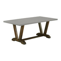 East West Furniture VT797 Assembly Instructions