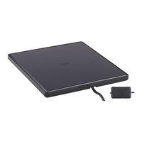 RCA ANT1650 - Flat Digital Amplified Indoor TV Antenna Getting Started Manual