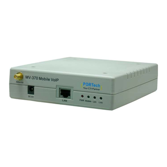 Portech MV-372 User Manual