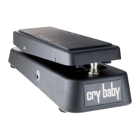 Dunlop GCB95Original Cry Baby Manual