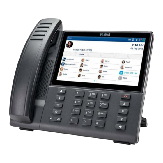 Mitel 6940 Quick Reference Manual