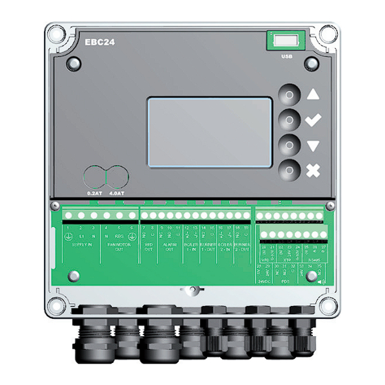 Exodraft EBC24 Series Fitting, Installation And Operating Instructions