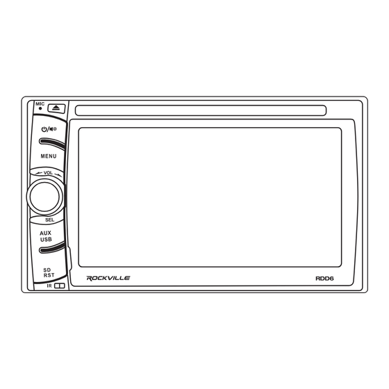 Rockville RDD6 Owner's Manual
