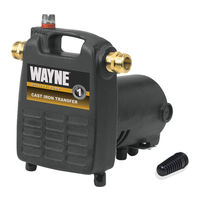 Wayne Cast Iron Utility Series Operating Instructions And Parts Manual