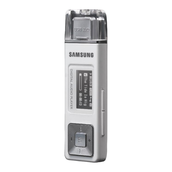 Samsung YP-U2RQ Manuals