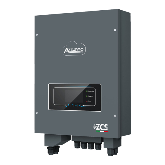ZUCCHETTI AZZURRO 3000SP User Manual