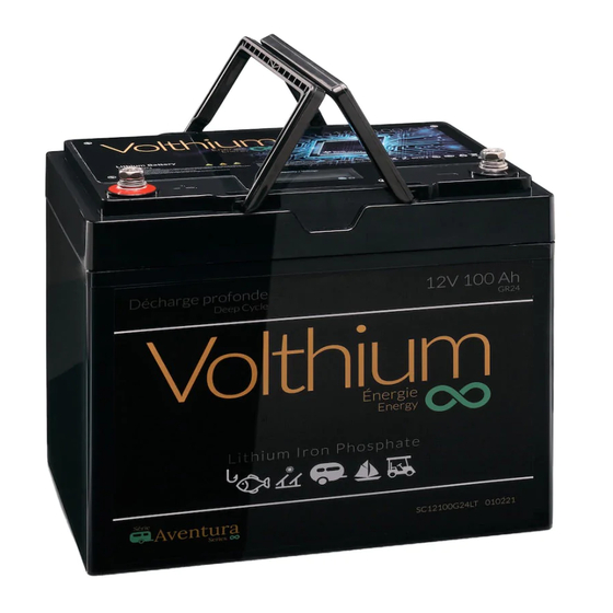 Volthium Aventura Series User Manual