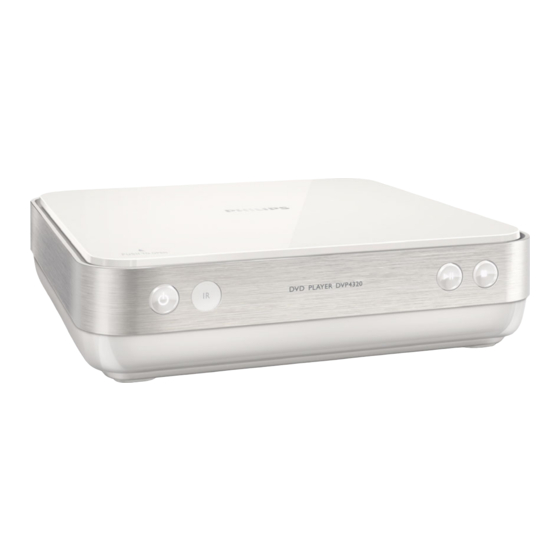 Philips DVP4320WH Specifications