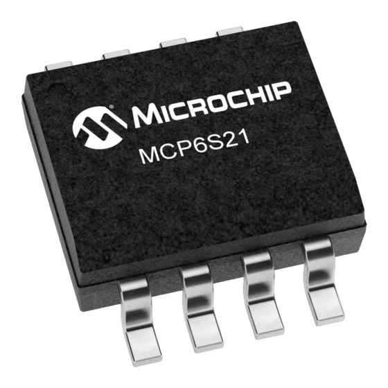 Microchip Technology MCP6S2 Series User Manual