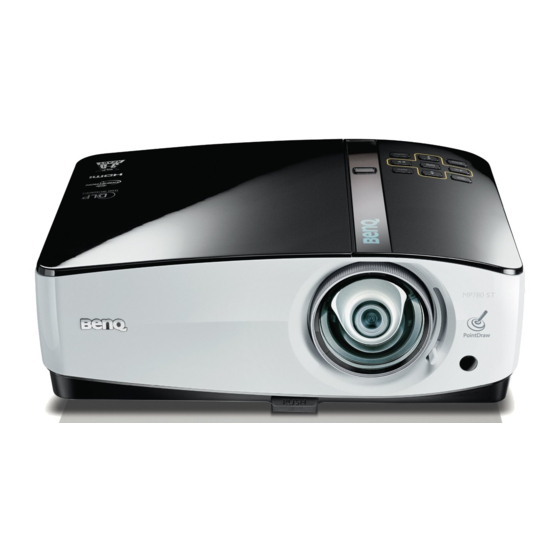 BenQ MP780 ST+ User Manual