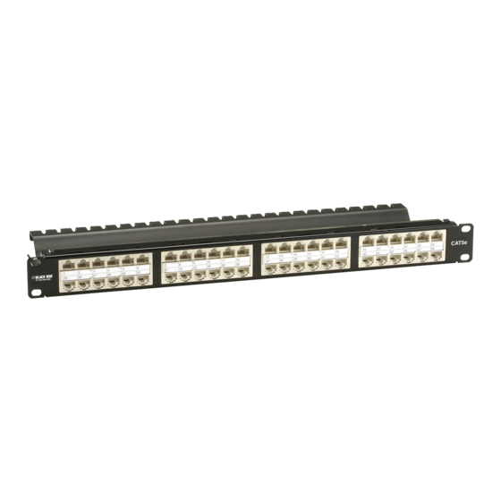 Black Box JPM806A-HD Quick Start Manual