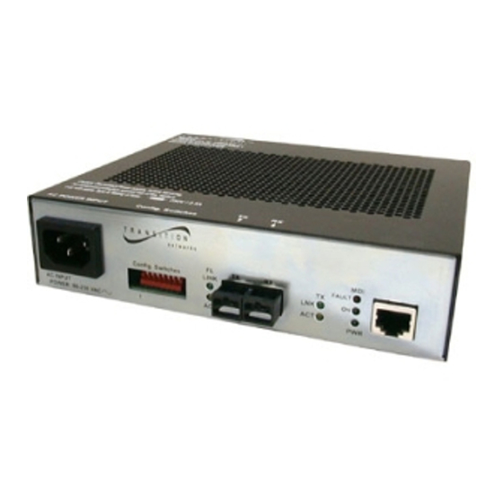 Transition Networks SFEPE1011-100 User Manual