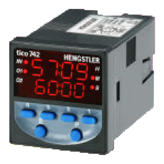 Hengstler 0 742 501 Installation Instructions
