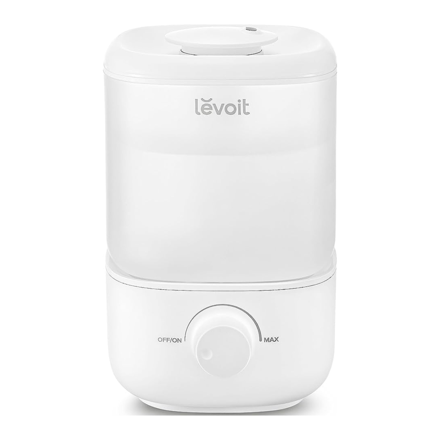 Levoit Classic 160 - Ultrasonic Cool Mist Humidifier Manual