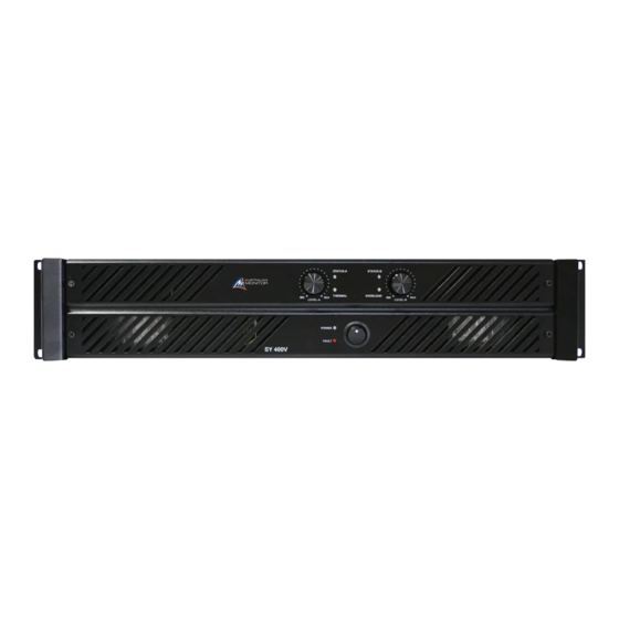 AUSTRALIAN MONITOR SY 1200 Operation Manual