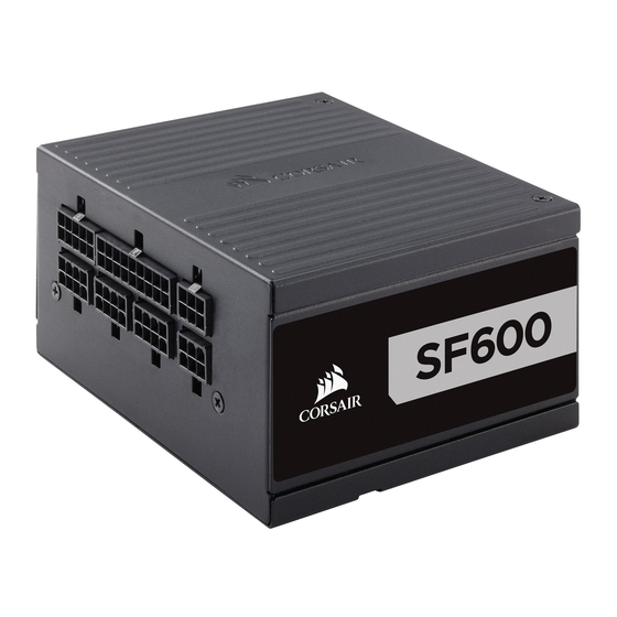 Corsair SF600 Manual