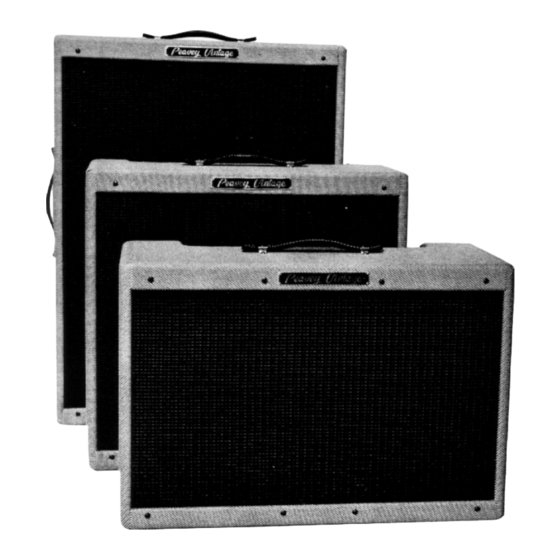Peavey Vintage Owner's Manual