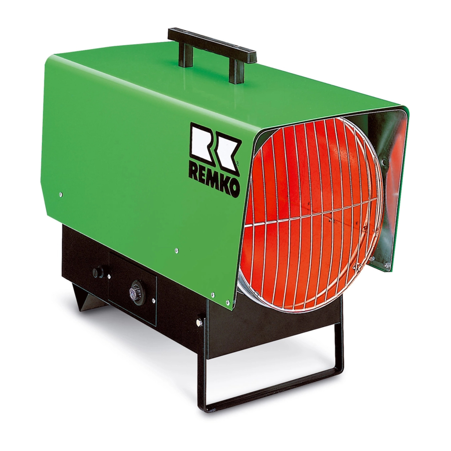 REMKO PGM 60 E Operation Technology Spare List