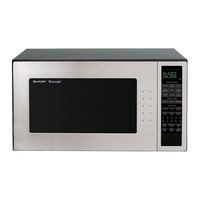 Sharp R530EWT - 1200 Watts Microwave Oven Sensor Cooker Cooking Manual