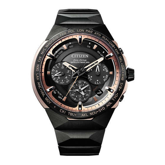Citizen F950 Abbreviated Manual