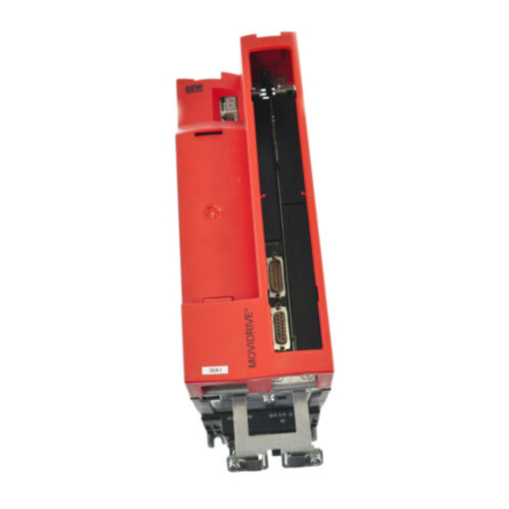SEW-Eurodrive MOVIDRIVE MDX61B Manual