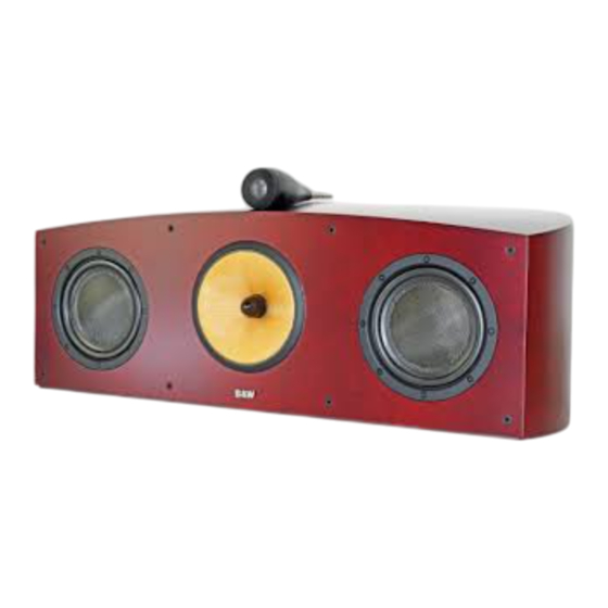Bowers & Wilkins Nautilus HTM1 Specifications