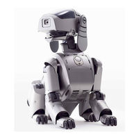 Sony ERS-110 - Aibo Entertainment Robot Operation Manual