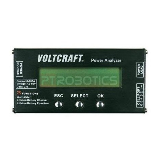 VOLTCRAFT PA-10 Operating Instructions Manual