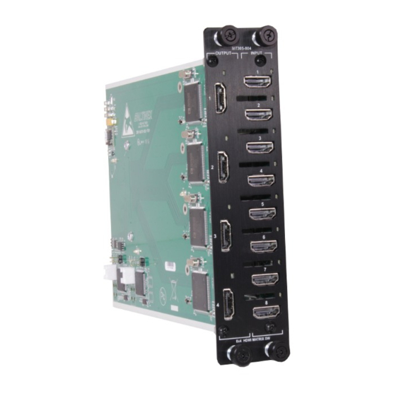 Altinex MT305-804 User Manual
