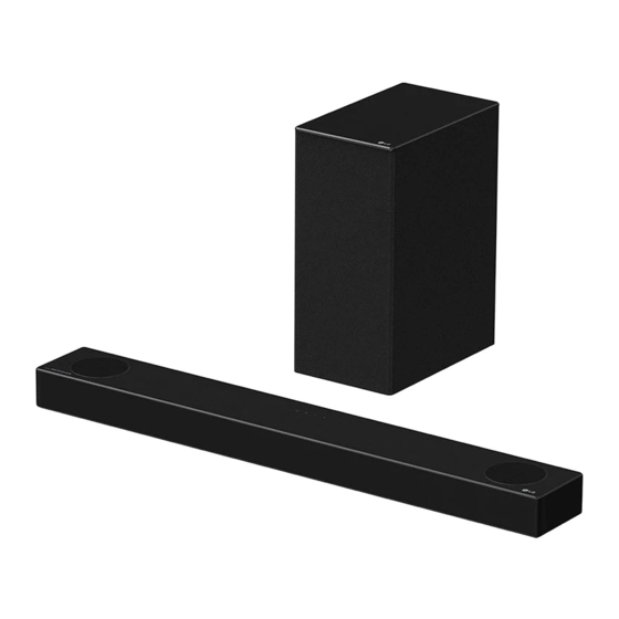 User Manuals: LG SPP5B-W Wireless Sound Bar