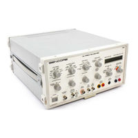 Sencore VC93 Manual