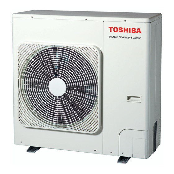 Toshiba RAV-GV1601AT8P-E Installation Manual