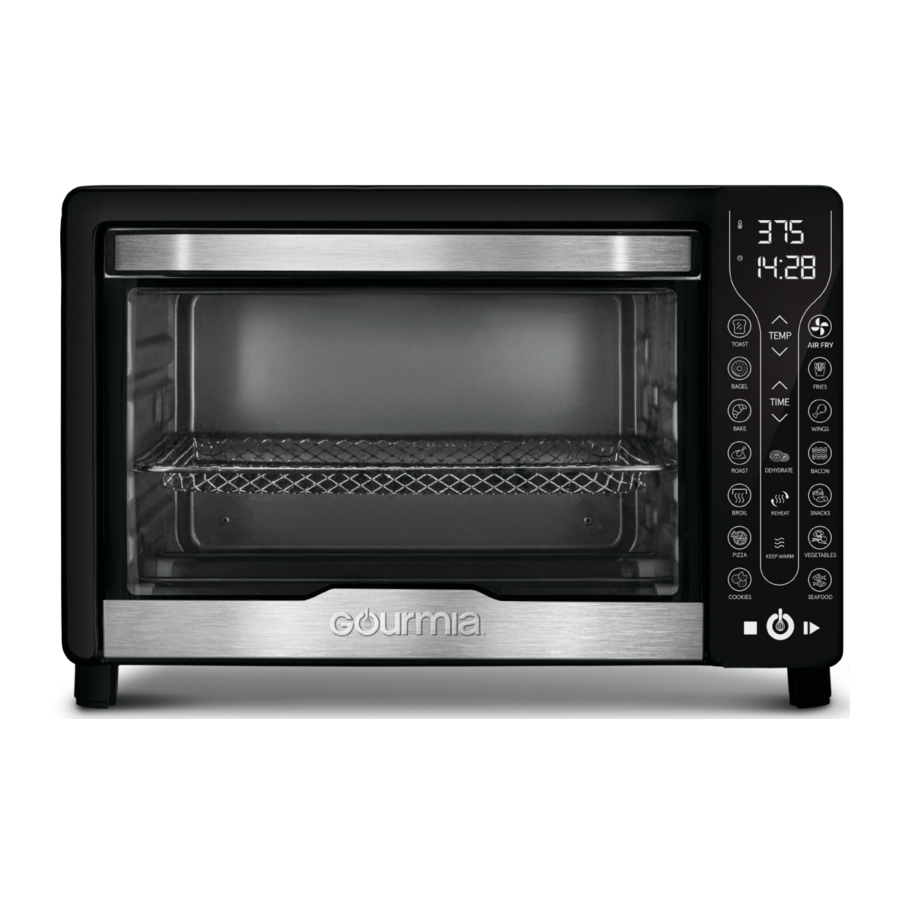 Gourmia GTF7450 - DIGITAL AIR FRYER OVEN MANUAL