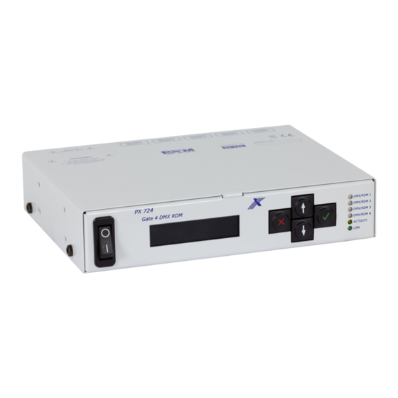 PXM PX724 User Manual