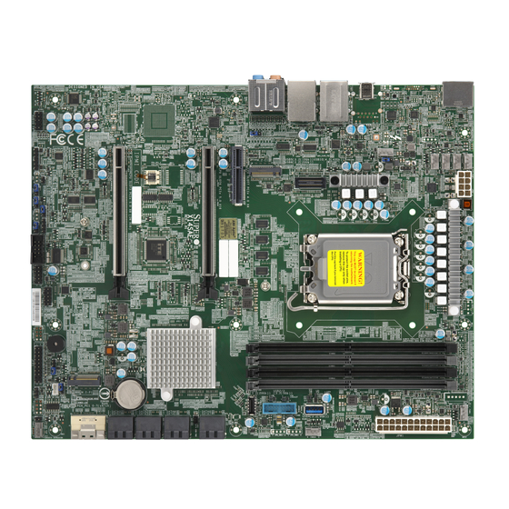 Supermicro X14SAE User Manual