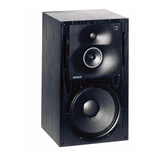 Genelec 1037B Operating Manual